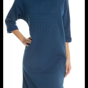 Adidas Women's Long Sleeve Navy Dress